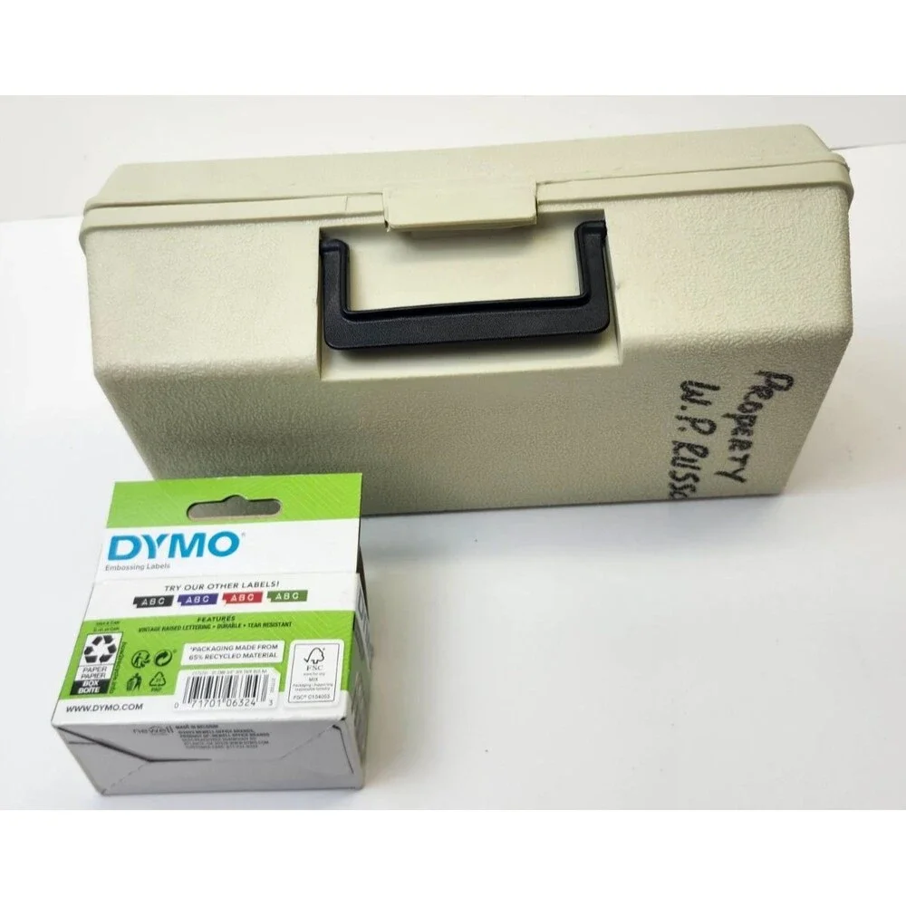 Dymo 1550 embossed